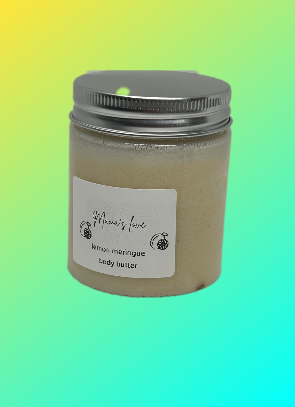 Lemon meringue body butter