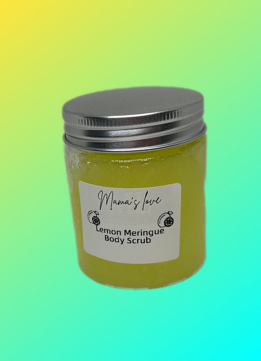 Lemon meringue body scrub